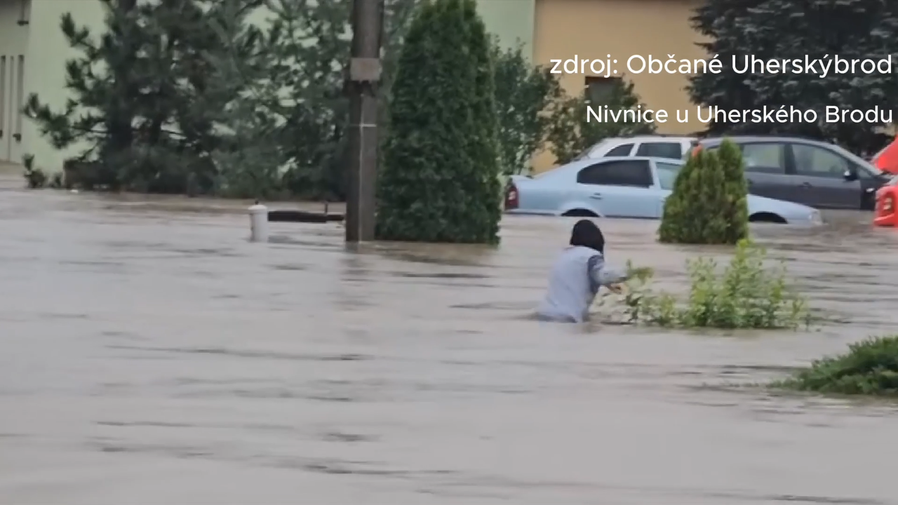 Povodně na Moravě, záběry bez komentáře | Stream